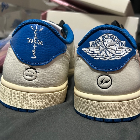 Air Jordan 1 low Travis Scott fragment 2.0 - Picture 8 of 12